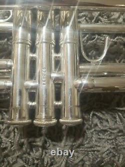 Bach Stradivarius Trumpet 37 Silver Professional SN 572434 Used