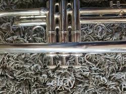 Bach Stradivarius Trumpet 37 Silver Professional SN 572434 Used
