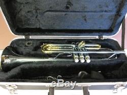 Bach USA Brass Trumpet With Fresh Silver-plated Body And Gold Lacquered Trim