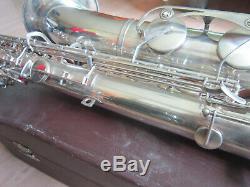Bariton Sax Weltklang solist (B&S) Germany, fully serviced. Low A