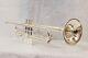 Bb Pro Trumpet Silver Plated Professional Choice Bb Pitch With Hardcase & Mp