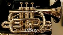 Beautiful Benge Pocket Trumpet in Bb with its Original Benge Mouthpiece & Case