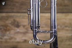 Benge 3 Trumpet- Los Angeles CA. BEAUTIFUL Silverplate withHardshell Case