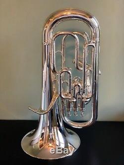 Besson Sovereign Euphonium BE967 Silver Demo Model