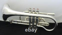 Brand New Adams Cornet Selected Model Trumpet in Silver Plate