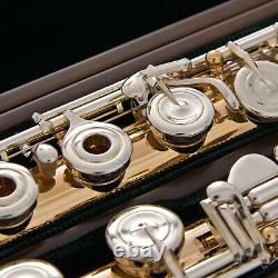 Brand New PEARL Flute CD958 RBE in. 958 Silver withROSE GOLD Plating ShipsFREE