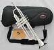 Brand New Professional Silver Trumpet New Design Horn Monel Valve With Case