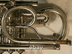 Brua KEEFER silver cornet outfit Bb/A