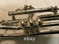 Brua KEEFER silver cornet outfit Bb/A