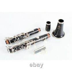 Buffet Crampon R13 Professional Bb Clarinet Silver Plated Keys 194744273391 OB