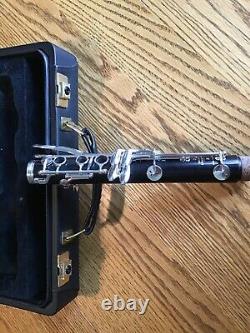 Buffet Crampon R13 Professional Bb Clarinet With Silver Plated Keys Black