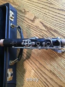 Buffet Crampon R13 Professional Bb Clarinet With Silver Plated Keys Black
