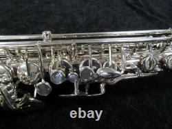 Buffet Crampon Senzo Red Brass Professional Model Alto Sax in Silver Plate