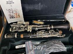 Buffet Crampon TRADITION A Clarinet Silver Plated BC1216L-20 NEW! MAKE OFFER
