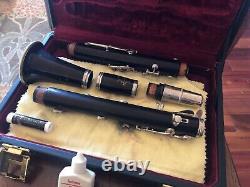 Buffet R13 Professional Bb Flat Clarinet Wooden Silver Plated