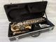 By Ktone Professional Gold Alto Saxophone With Silver Plated Key Sax