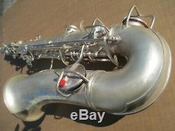 CONN CHU BERRY ALTO SAXOPHONE CIRCA 1927 RT Holes Plays Well with Recent RePad