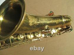 CONN CHU-BERRY Bb TENOR SAXOPHONE CIRCA 1928 DOES NOT PLAY SELLING AS IS