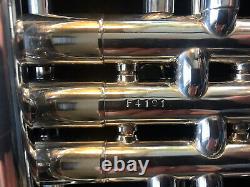 Callet New York Silver Plate Bb Trumpet, Case, Mouthpiece, Pristine! VG++