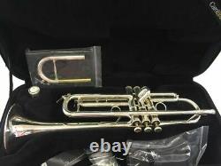 Carol Brass Professional CTR-5000L-YLT Silver Plate Bb Trumpet 1/2 price of Xeno