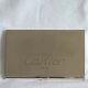 Cartier Parfums Paris Silver Plated Business Card Id Holder Wallet New