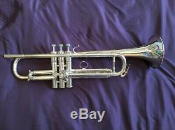 Chicago Benge Trumpet ML Bore, Case Bach, Llewelyn Mouthpiece, Great pro horn