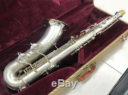 Conn 10M Artist tenor sax Naked Lady Face silver plated saxophone