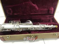 Conn 10M Artist tenor sax Naked Lady Face silver plated saxophone
