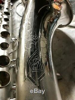 Conn 10m Tenor Saxophone in Satin Silver