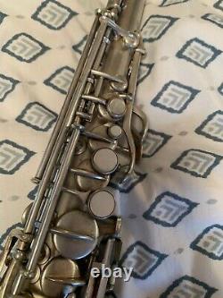 Conn Chu Soprano Silver New Wonder II Soprano Saxophone