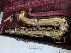Conn Lady Face Tenor Saxophone Nail File serial # 257435 New Wonder II. 10M