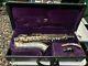 Conn Mezzo Saxophone Silver Plated With Neck And Original Case Plays