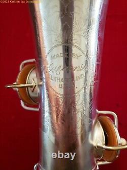 Conn New Wonder Chu Berry Alto Saxophone Circa 1925