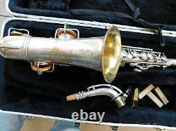 Conn New Wonder II Alto Saxophone, Chu Berry, Playable