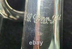 Conn SS1 Severinsen Silver Plated Professional Trumpet. 460 bore, circa1980's