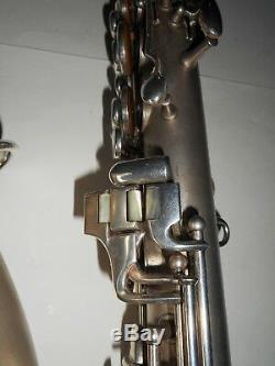 Conn Silver Plated C Melody Saxophone #140190