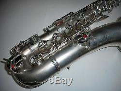 Conn Silver Plated C Melody Saxophone #61555