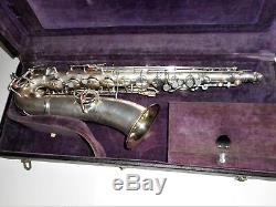 Conn Silver Plated C Melody Saxophone #61555