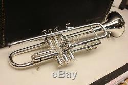 Custom Bach Stradivarius 43 ML Bell w Chicago Benge Valves Trumpet AMAZING HORN