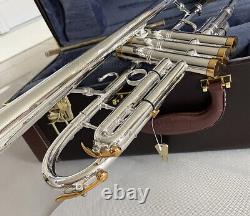 Customized Silver Plating Trumpet QUALITY Horn Detachable Bell WEIBSTER Musical