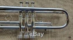 D. Calicchio ULTRA 1s/7 LARGE BORE, silverplated GAMONBRASS trumpet