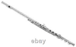 DZ770BOF Flute Solid Silver Head and BodyRose Gold Lip PlateC# Trill