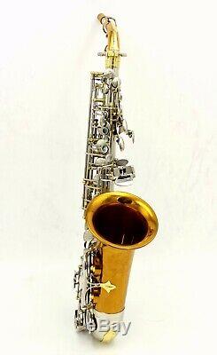 Eastern Music copper bell alto saxophone white copper trunk adjustable palm keys