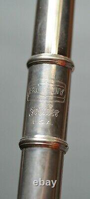 Excellent Selmer Bundy Silver Flute Professionally Reconditioned