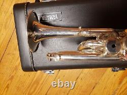Exceptional Yamaha YTR-6810S Bb/A Four-Valve Silver Piccolo Trumpet-Gorgeous