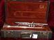 F. E. Olds Custom Crafted Model Bb Trumpet With Case Silverplated. #848216