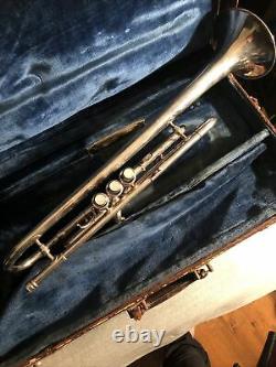 FINAL $A£ $$$ GETZEN CUSTOM SERIES (Generation 2) Trumpet SILVER GREAT PLAYER