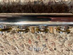 FLUTE -Sankyo Professional Open Hole- B Foot Joint SILVER PLATED CF 301