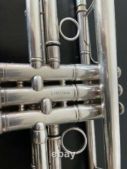 Fides Symphony Bb Silver Plated Large Bore / Professional Trumpet