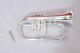 Flugelhorn Silver + Gold Finish Bb Pitch With Hard Case And Mouthpiece